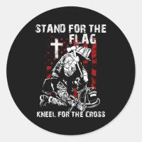 I Stand For The Flag And Kneel For The Cross Usa F