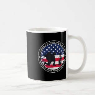 I Stand For The Flag Kneel For The Fallen Coffee Mug