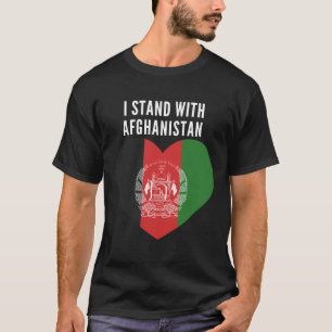 I Stand With Afghanistan Stand With Afghanistan Af T-Shirt