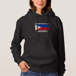 I Stand with Digong Duterte PRRD DU30 Philippine F Hoodie