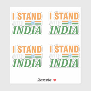 I stand with India