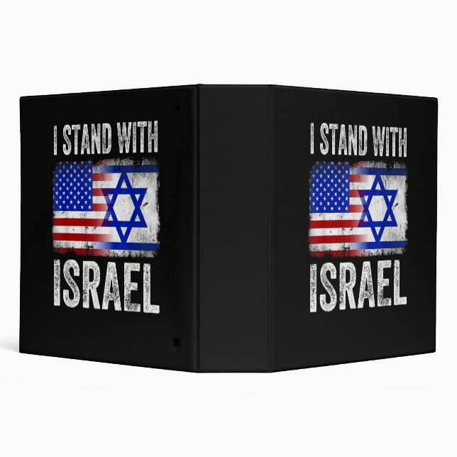 I Stand with Israel Binder (Background)