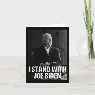 I Stand With Joe Biden 1 Card