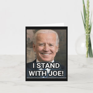 I Stand With Joe Biden, Prostate Cancer Awareness  Card