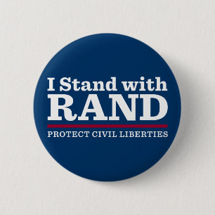 I Stand With Rand 2 Inch Round Button