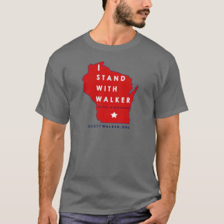 I Stand With Scott Walker T-Shirt