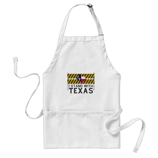 I Stand With Texas  Standard Apron (Front)