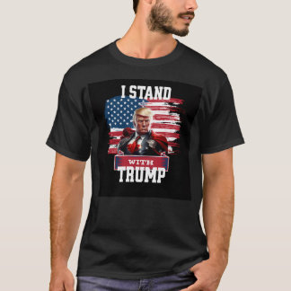 I Stand With Trump 2024 Super Trump Tshirt Design