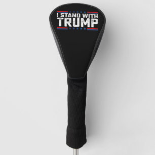 I Stand With Trump Presidential Election Vintage Golf Head Cover