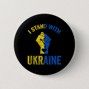 I Stand With Ukraine7 2 Inch Round Button