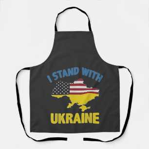 I Stand with Ukraine Apron