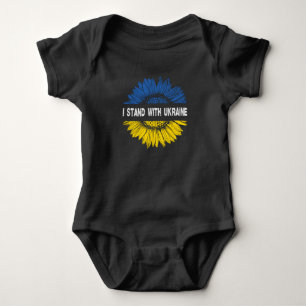 I Stand With Ukraine Baby Bodysuit