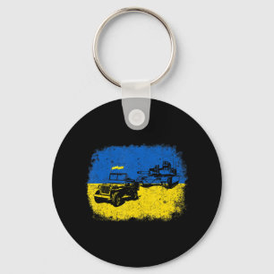 I Stand With Ukraine Fun Ukrainian Farmer Steals T Keychain