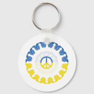 I Stand With Ukraine  Keychain