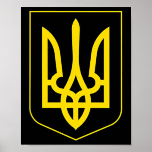 I Stand With Ukraine Shirt Save Ukraine Flag Suppo Poster