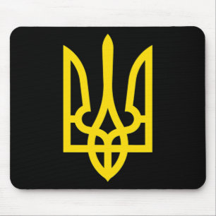 I Stand With Ukraine Shirt Ukraine Flag Support Uk Mouse Pad