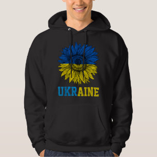 I Stand With Ukraine Sun-flower Support Ukraine Uk Hoodie