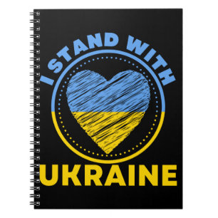 I STAND WITH UKRAINE - SUPPORT NOTEBOOK