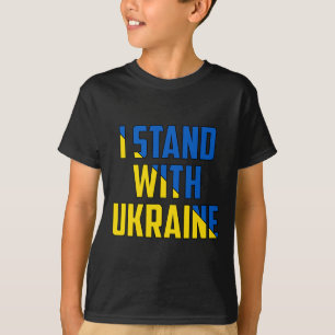 I Stand With Ukraine - Support Ukraine - Pray For T-Shirt