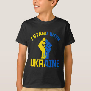 I Stand With Ukraine - Support Ukraine - Pray For  T-Shirt