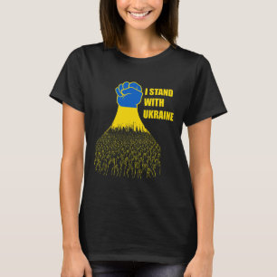 I Stand With Ukraine - Support Ukraine - Pray For  T-Shirt