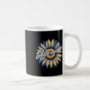 I Stand With Ukraine Ukraine Flag Sunflower Vintag Coffee Mug