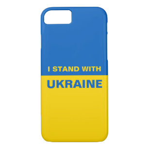 I Stand with Ukraine Ukrainian Flag Case-Mate iPhone Case