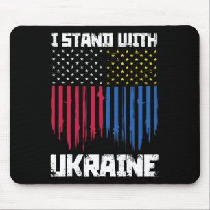 I Stand With Ukraine Ukrainian Pride 2  Mouse Pad
