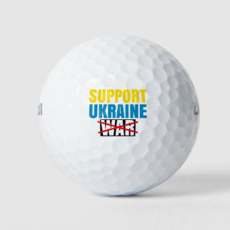 I Stand With Ukraine, We Support The Ukraine Golf Balls