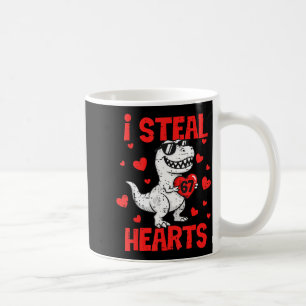 I Steal 67 Hearts T-rex Six Seven Valentines Day B Coffee Mug