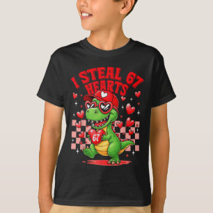 I Steal 67 Hearts Valentine’s Day 67 Meme 6 7 T-re T-Shirt