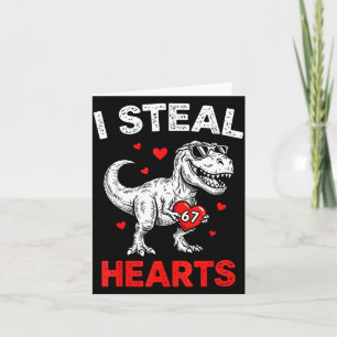I Steal Hearts 67 Valentine’s Day 67 Meme 6 7 T-re Card