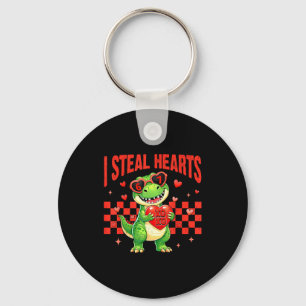 I Steal Hearts 67 Valentine’s Day 67 Meme 6 7 T-re Keychain
