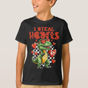 I Steal Hearts Dinosaur 67 Valentine Humour Meme S T-Shirt