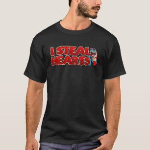I Steal Hearts Trex Dino Boy Valentines Day Toddle T-Shirt