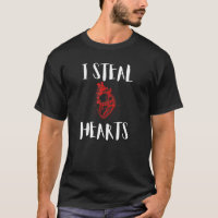 I Steal Hearts Valentine's Horror Anatomical Heart