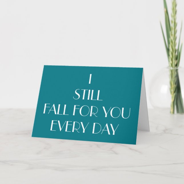 **I STILL FALL FOR YOU EVERYDAY** ANNOUNCEMENT (Front)