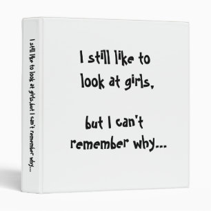 I still like to look at girls-avery binder