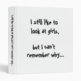 I still like to look at girls-avery binder