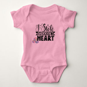 I stole Everyone's heart Baby Bodysuit