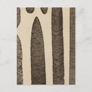 I Stone implements, California Postcard