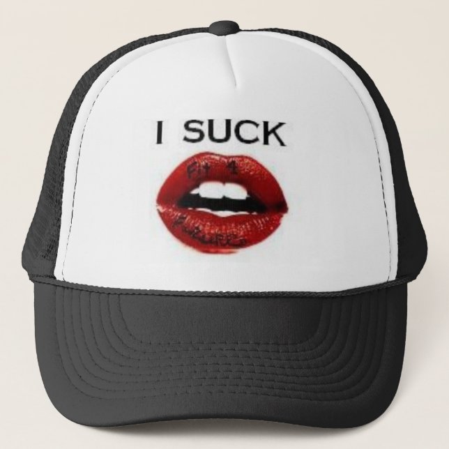 I Suck Trucker Hat (Front)