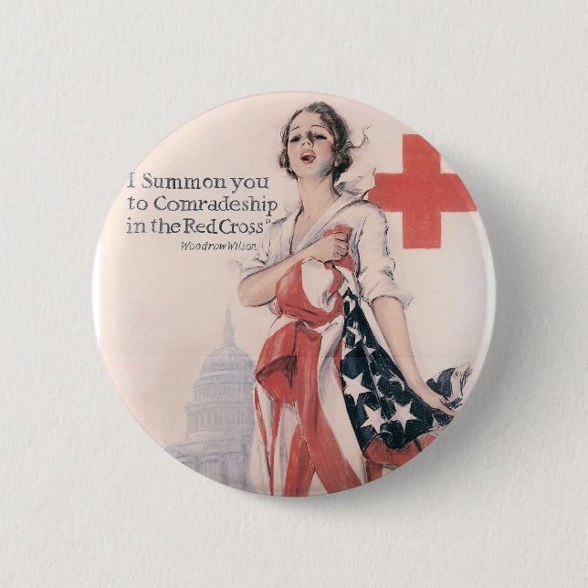 I Summon You To Comradeship 2 Inch Round Button (Front)