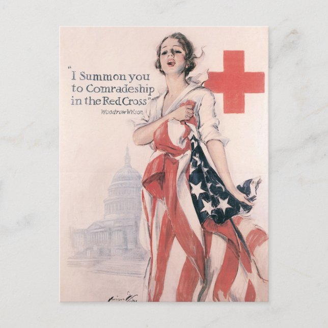 I Summon You To Comradeship Postcard (Front)