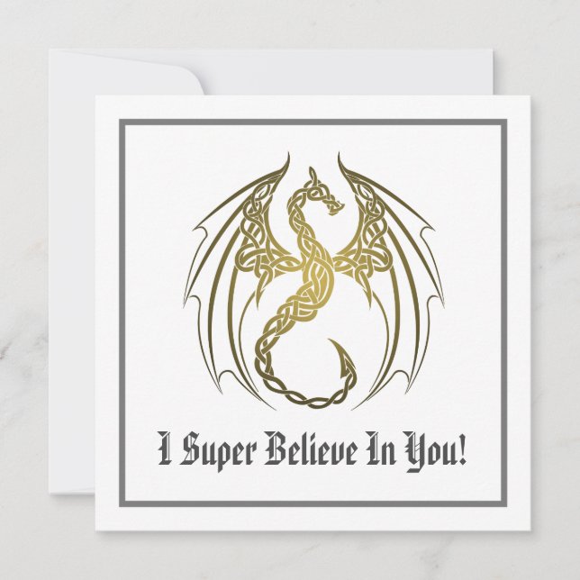 I Super Believe In You Flat Card (Front)