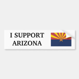 I Support Arizona Bumper Sticker