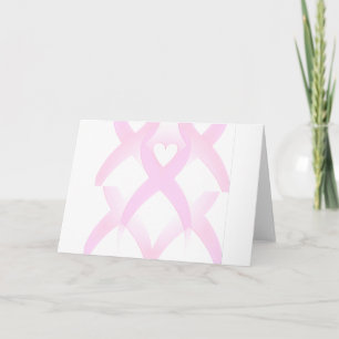 I Support,Breast Cancer Awareness_ Card