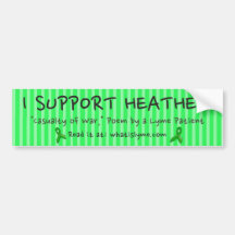 I Support Heather, Casualty of War Bumper Sticker