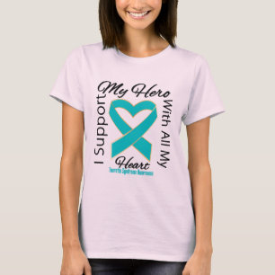 I Support My Hero -  Tourette Syndrome T-Shirt