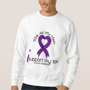 I Support My Son Epilepsy Sweatshirt